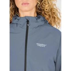 Weather Report Regntøj|Regntøj-Gust W-Pro 10.000 Regnsæt Dame 2182 Flint Stone