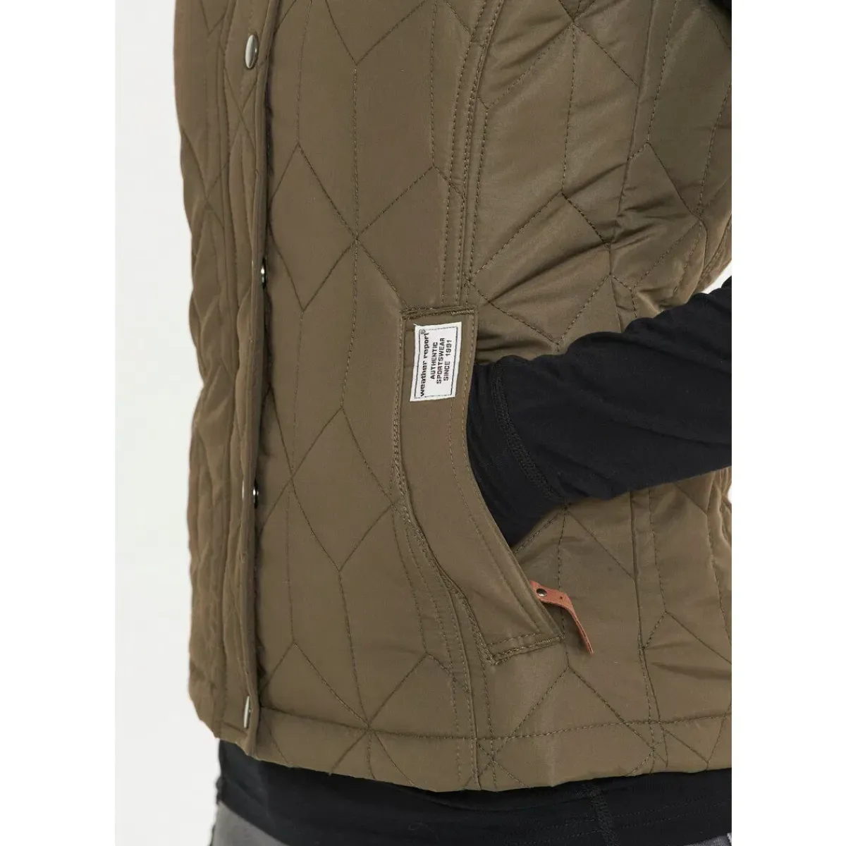 Weather Report Beklædning|Outdoortøj-Peggy Quiltet Vest Dame