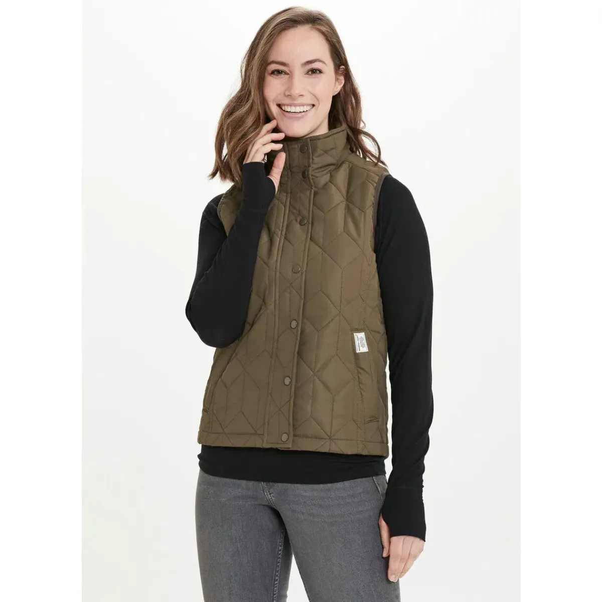 Weather Report Beklædning|Outdoortøj-Peggy Quiltet Vest Dame