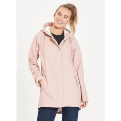 Weather Report Regntøj|Regntøj-Petra PU Regnfrakke Dame, pink