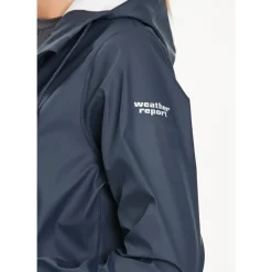 Weather Report Regntøj|Regntøj-Petra PU Regnfrakke Dame, navy