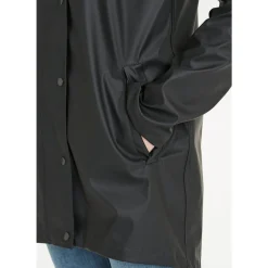 Weather Report Regntøj|Regntøj-Petra PU Regnfrakke Dame, sort