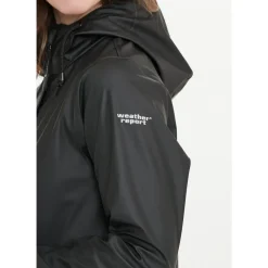 Weather Report Regntøj|Regntøj-Petra PU Regnfrakke Dame, sort