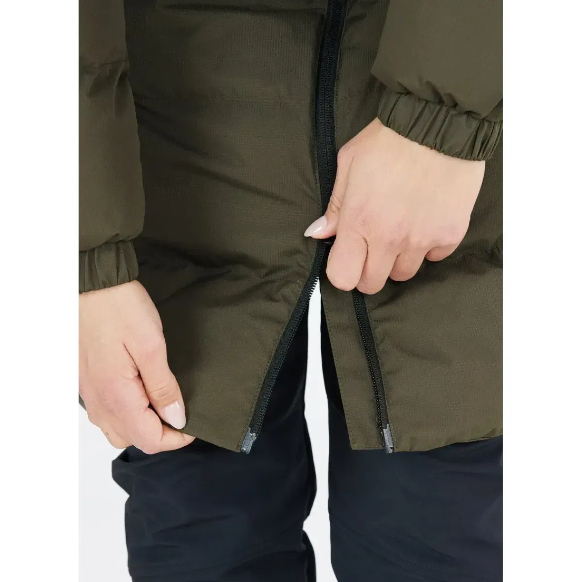 Whistler Vintertøj|Vintertøj-Abella Long Padded Vinterjakke Dame