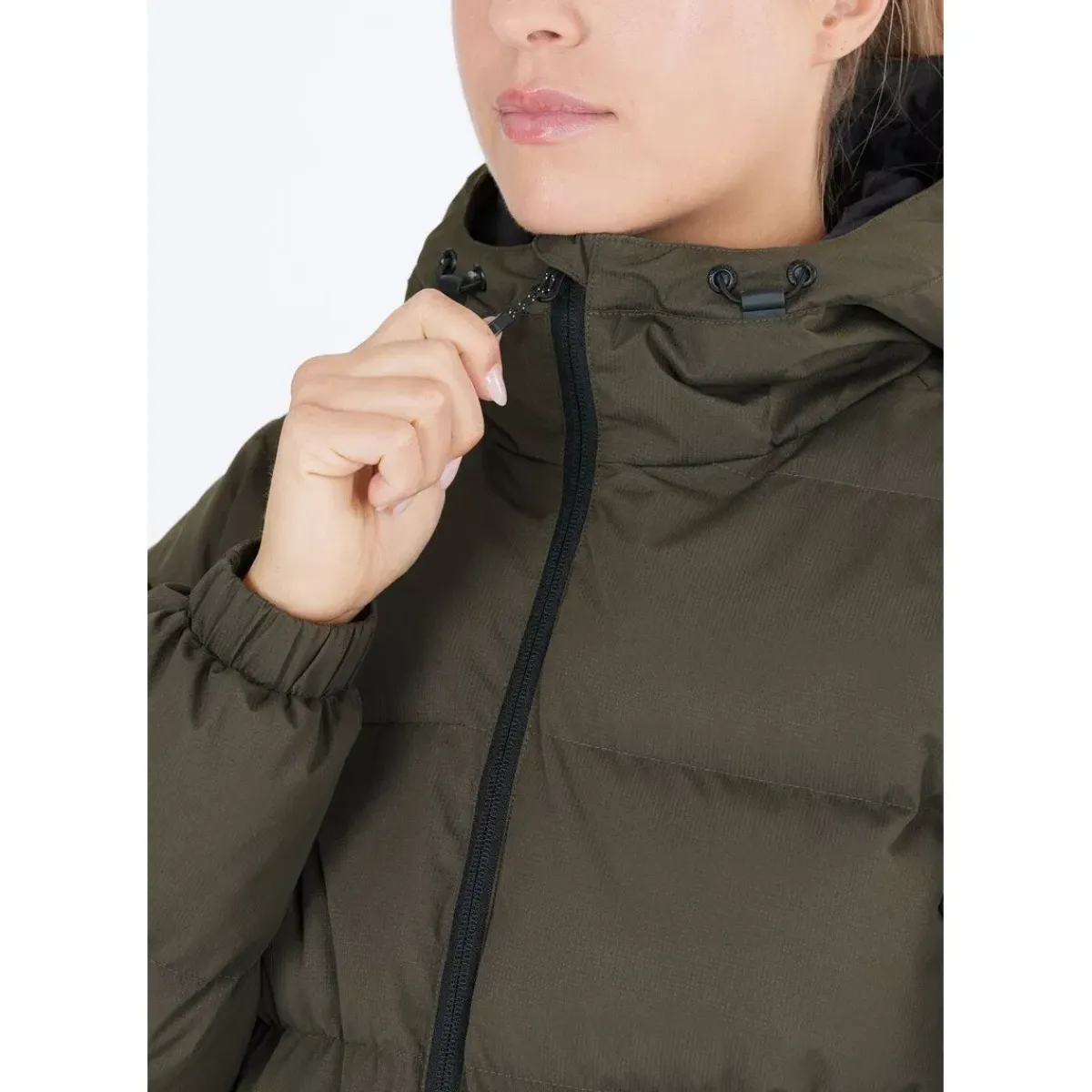 Whistler Vintertøj|Vintertøj-Abella Long Padded Vinterjakke Dame