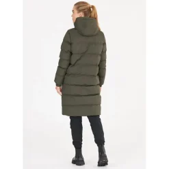 Whistler Vintertøj|Vintertøj-Abella Long Padded Vinterjakke Dame