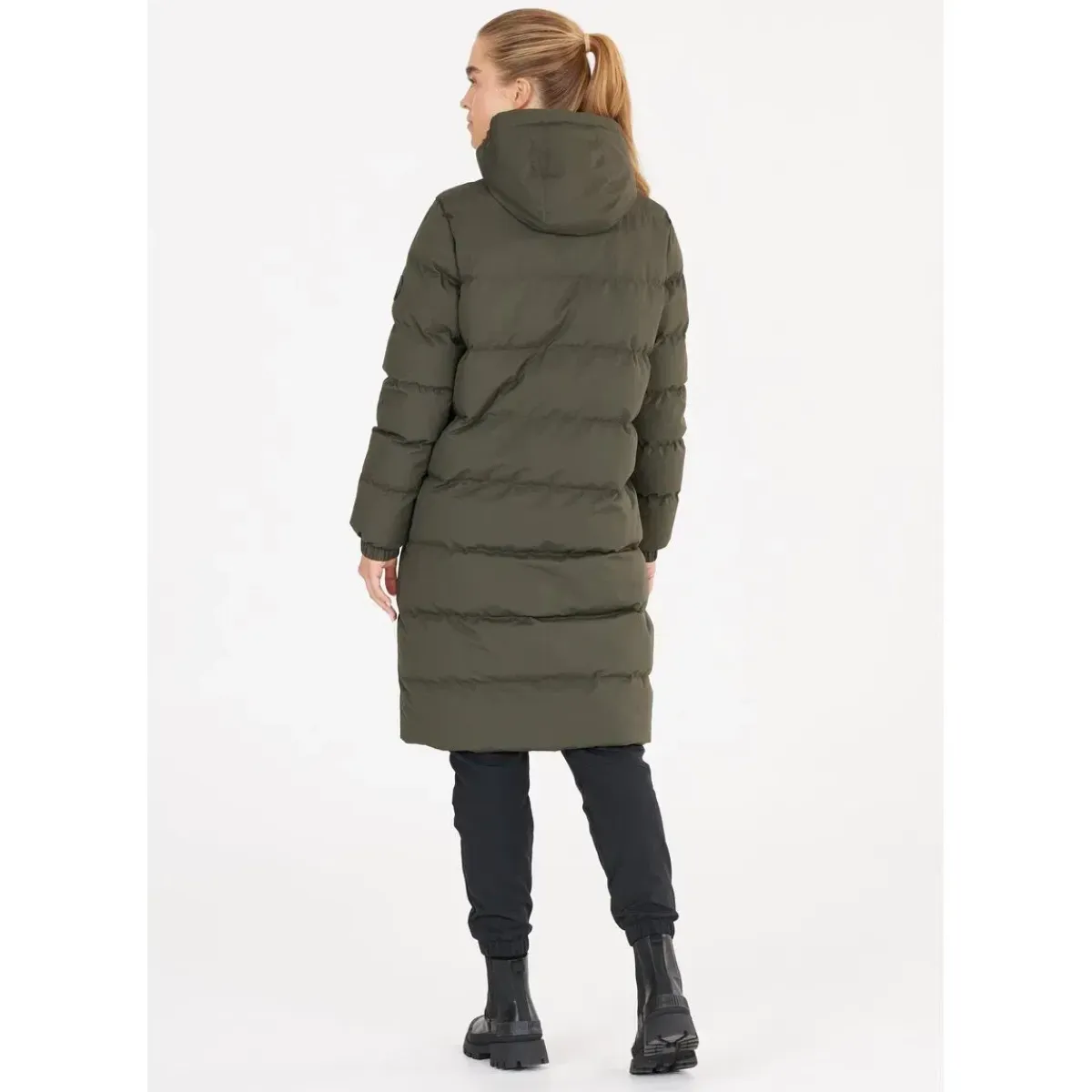 Whistler Vintertøj|Vintertøj-Abella Long Padded Vinterjakke Dame