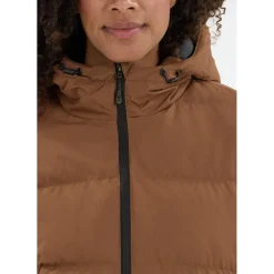 Whistler Vintertøj|Vintertøj-Abella Long Padded Vinterjakke Dame