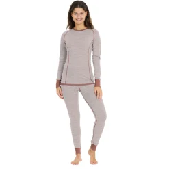 Whistler Skitøj|Vintertøj-Brandi Merinould Skiundertrøje Dame