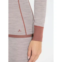 Whistler Skitøj|Vintertøj-Brandi Merinould Skiundertrøje Dame