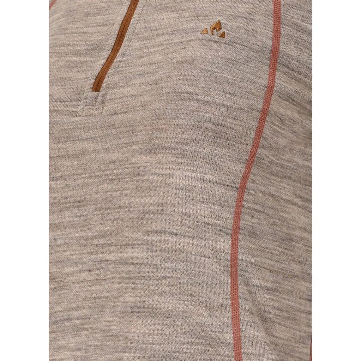 Whistler Skitøj|Vintertøj-Candee Merinould Skipulli Dame, lysegrå 1005 Light Grey Melange