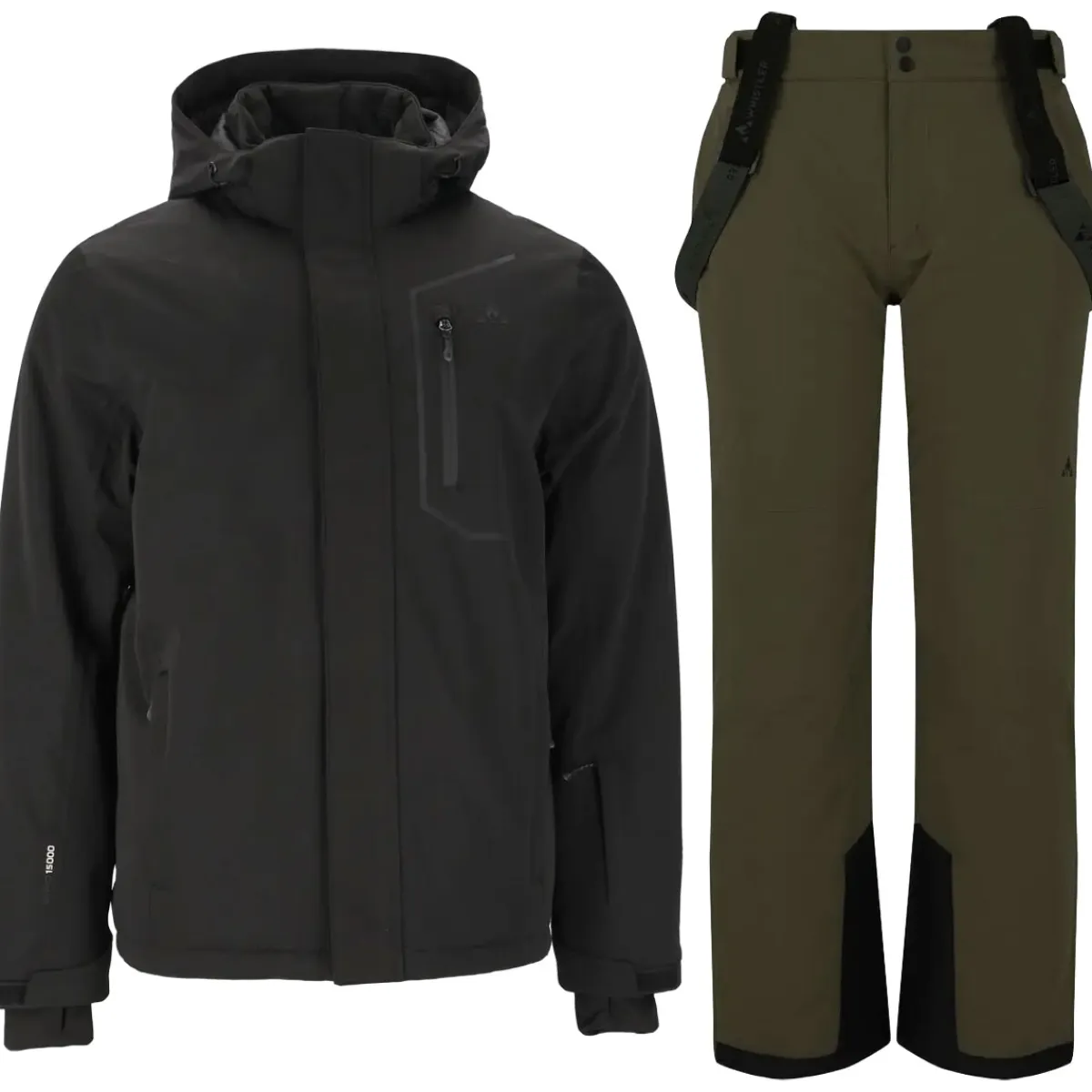 Whistler Skitøj|Skitøj-Carbon W-Pro 15.000 Skisæt Herre, black