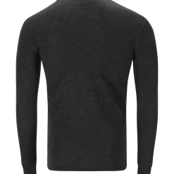 Whistler Skitøj|Vintertøj-Cerro Merino uld Skiundertrøje Herre, sort