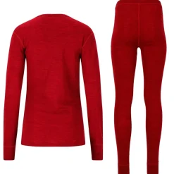 Whistler Skitøj|Vintertøj-Cerro Merinould Skiundertøjssæt Dame, sun-dried tomato  4260 Sun-dried TomatoMateriale: 85% Merinould 15% Lyocell (silkeagtigt mod huden)  Funktionelt undertøj med merinould har den egenskab at holde kropstemperaturen stabil i al slags vejr. Velegnet til mange former for udendørs aktiviteter. Eller indendørs, hvis der skal spares lidt på varmeregningen.Fakta:- 85% af produktet indeholder super blødt 