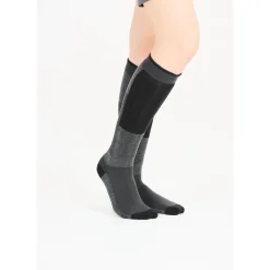 Whistler Skitøj|Vintertøj-Corsicana 2-Pack Skistrømper 1011 Dark Grey Melange 