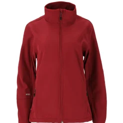 Whistler Beklædning|Outdoortøj-Covina Softshelljakke Dame, biking red 4120 Biking Red