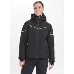 Whistler Skitøj|Vintertøj-Doom Stretch W-Pro 15000 Skijakke Dame, black 1001 Black