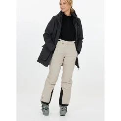 Whistler Skitøj|Vintertøj-Drizzle Skibukser Dame Simply taupe