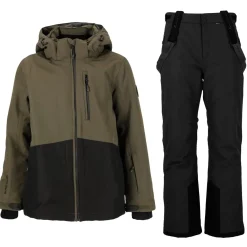 Whistler Vintertøj|Skitøj-Drizzle W-Pro 10.000 Skisæt Børn/Junior, black ink 1001 Black