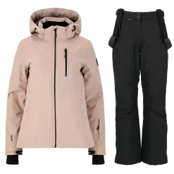 Whistler Skitøj|Skitøj-Drizzle W-Pro 10.000 Skisæt Dame, simply taupe