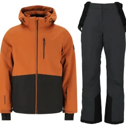 Whistler Skitøj|Skitøj-Drizzle W-Pro 10.000 Skisæt Herre, caramel café