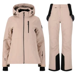 Whistler Skitøj|Skitøj-Drizzle W-Pro 10.000 Skisæt Dame, simply taupe 1136 Simply Taupe