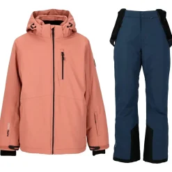 Whistler Skitøj|Vintertøj-Drizzle W-Pro 10.000 Skisæt Børn/Junior, burlwood  2048 Navy