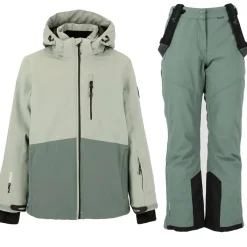 Whistler Vintertøj|Skitøj-Drizzle W-Pro 10.000 Skisæt Børn/Junior, slate gray  3103 Slate gray