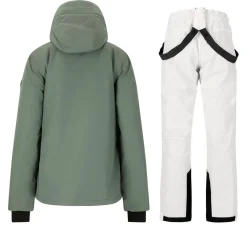 Whistler Skitøj|Skitøj-Drizzle W-Pro 10.000 Skisæt Dame, balsam green