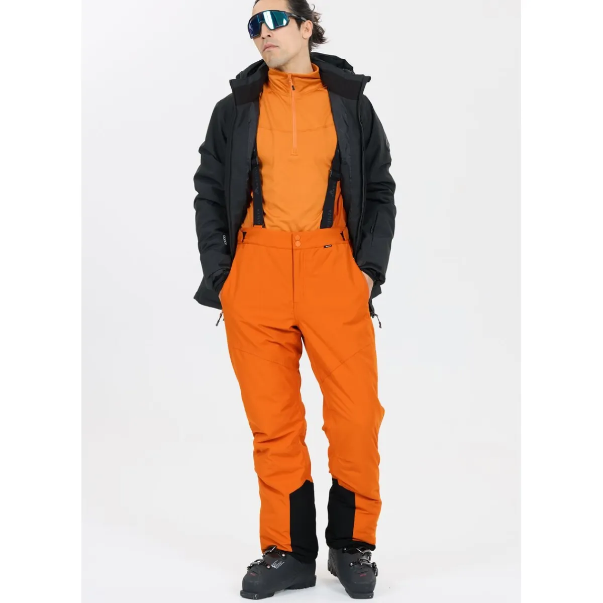 Whistler Skitøj|Vintertøj-Drizzle W-Pro 10.000 Skibukser Herre, autumn maple 5141 Autumn Maple