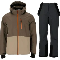 Whistler Vintertøj|Skitøj-Drizzle W-Pro 10.000 Skisæt Børn/Junior, vetiver  1001 Black