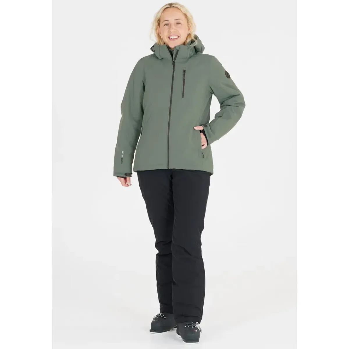 Whistler Skitøj|Skitøj-Drizzle W-Pro 10.000 Skisæt Dame, balsam green