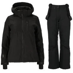 Whistler Skitøj|Skitøj-Drizzle W-Pro 10.000 Skisæt Dame, black 1001 Black
