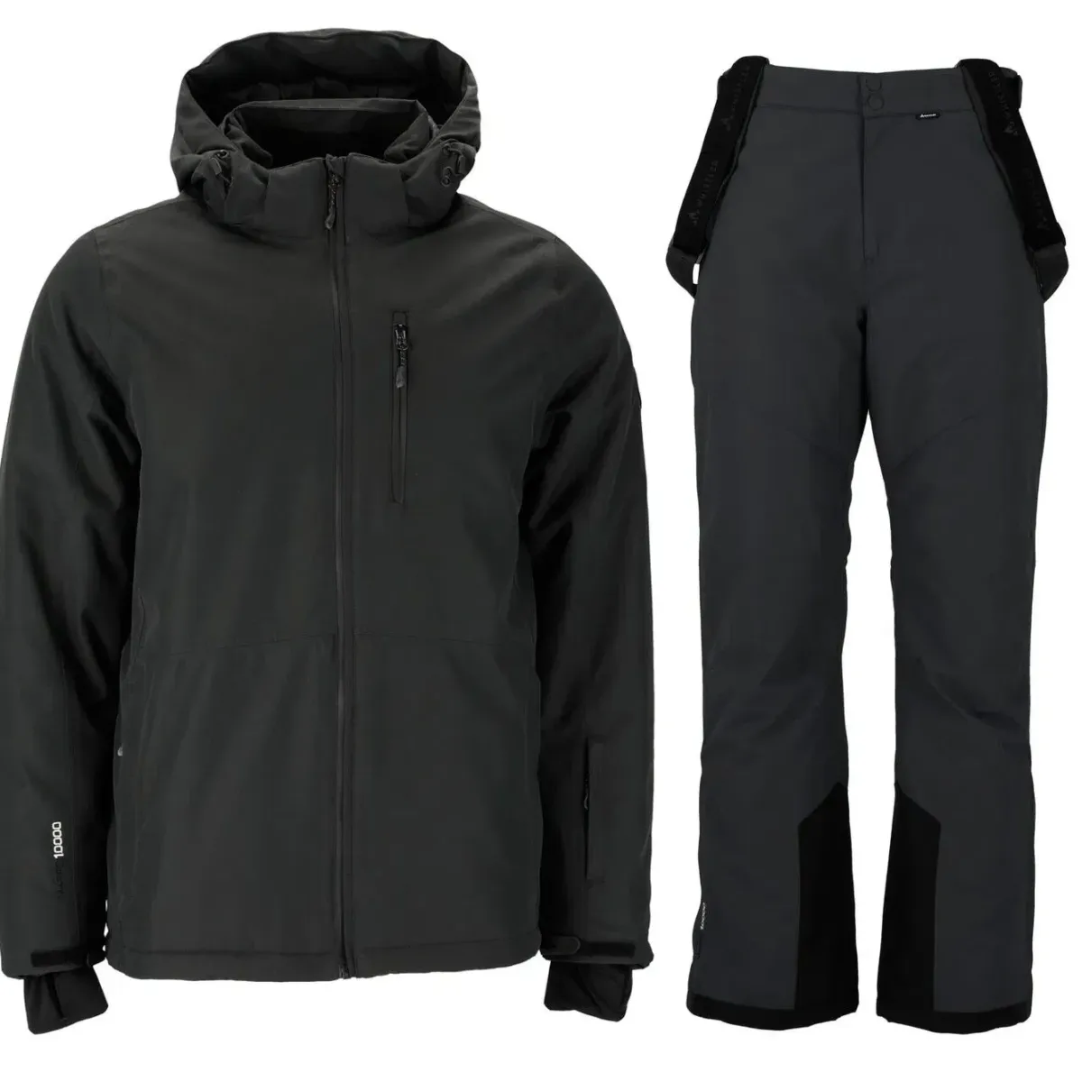 Whistler Skitøj|Skitøj-Drizzle W-Pro 10.000 Skisæt Herre, black 1001 Black