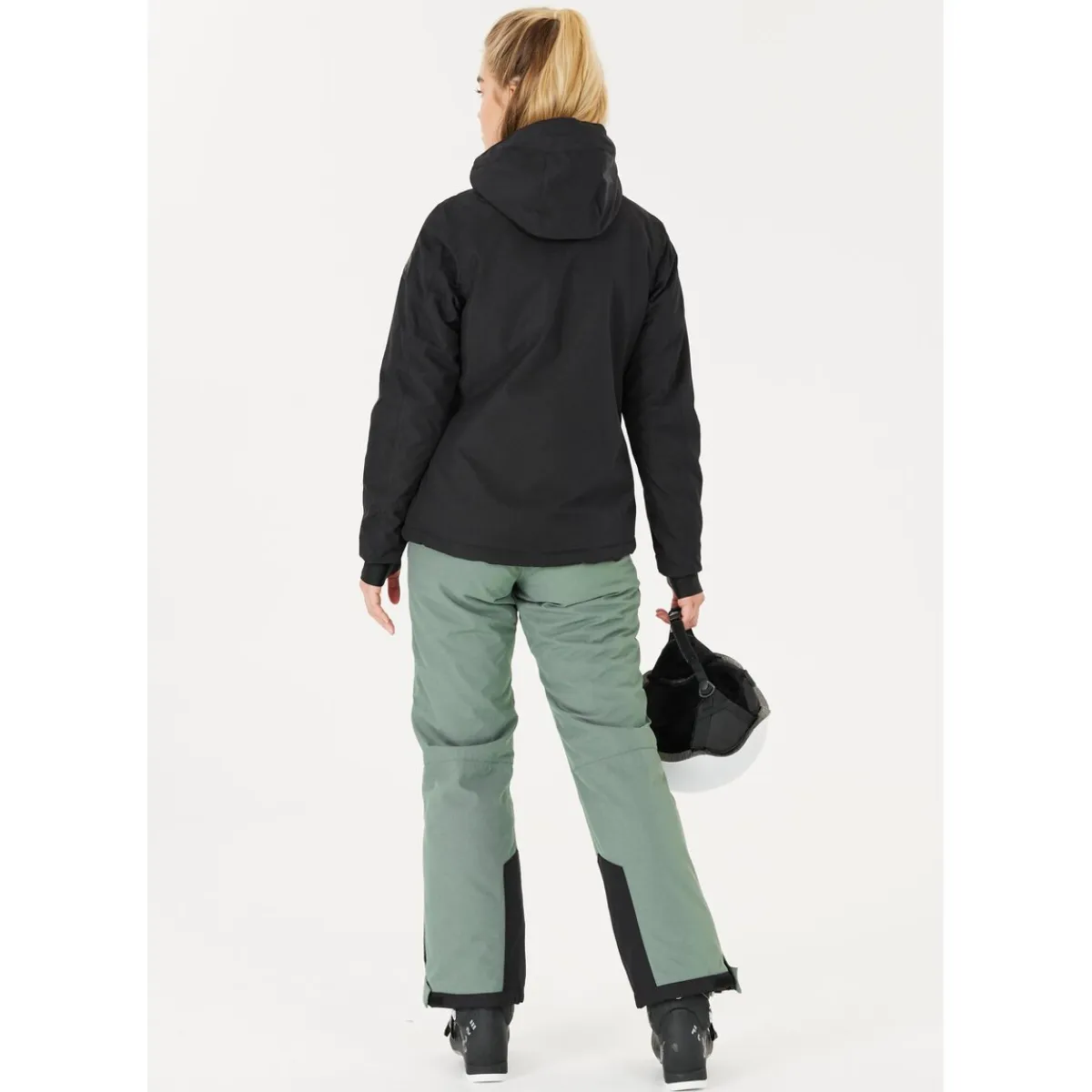 Whistler Beklædning|Skitøj-Drizzle W-Pro 10.000 Vinter- og Skijakke Dame, black 1001 Black