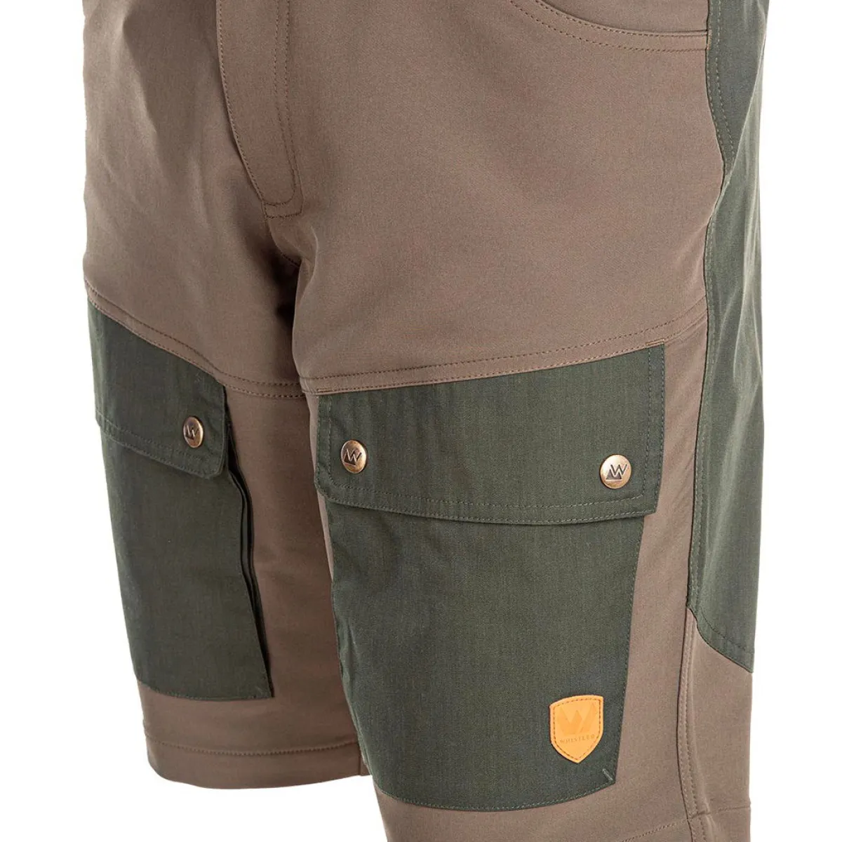 Whistler Outdoortøj|Beklædning-Eric Vandreshorts Herre, grøn