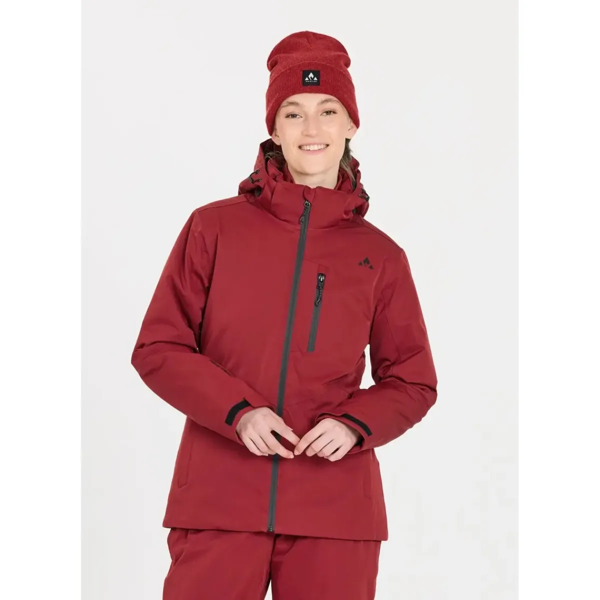 Whistler Skitøj|Vintertøj-Jada W-Pro 15000 Skijakke Dame, sun-dried tomato 4260 Sun-Dried Tomato