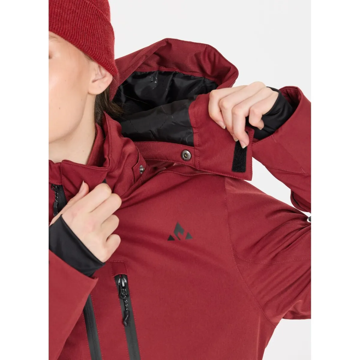 Whistler Skitøj|Vintertøj-Jada W-Pro 15000 Skijakke Dame, sun-dried tomato 4260 Sun-Dried Tomato