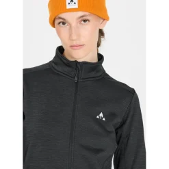 Whistler Skitøj|Vintertøj-Juice Waffle Full-Zipper Midlayer Dame  Black