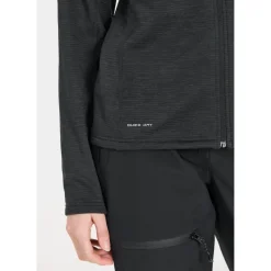 Whistler Skitøj|Vintertøj-Juice Waffle Full-Zipper Midlayer Dame  Black