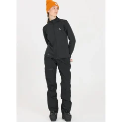 Whistler Skitøj|Vintertøj-Juice Waffle Full-Zipper Midlayer Dame  Black