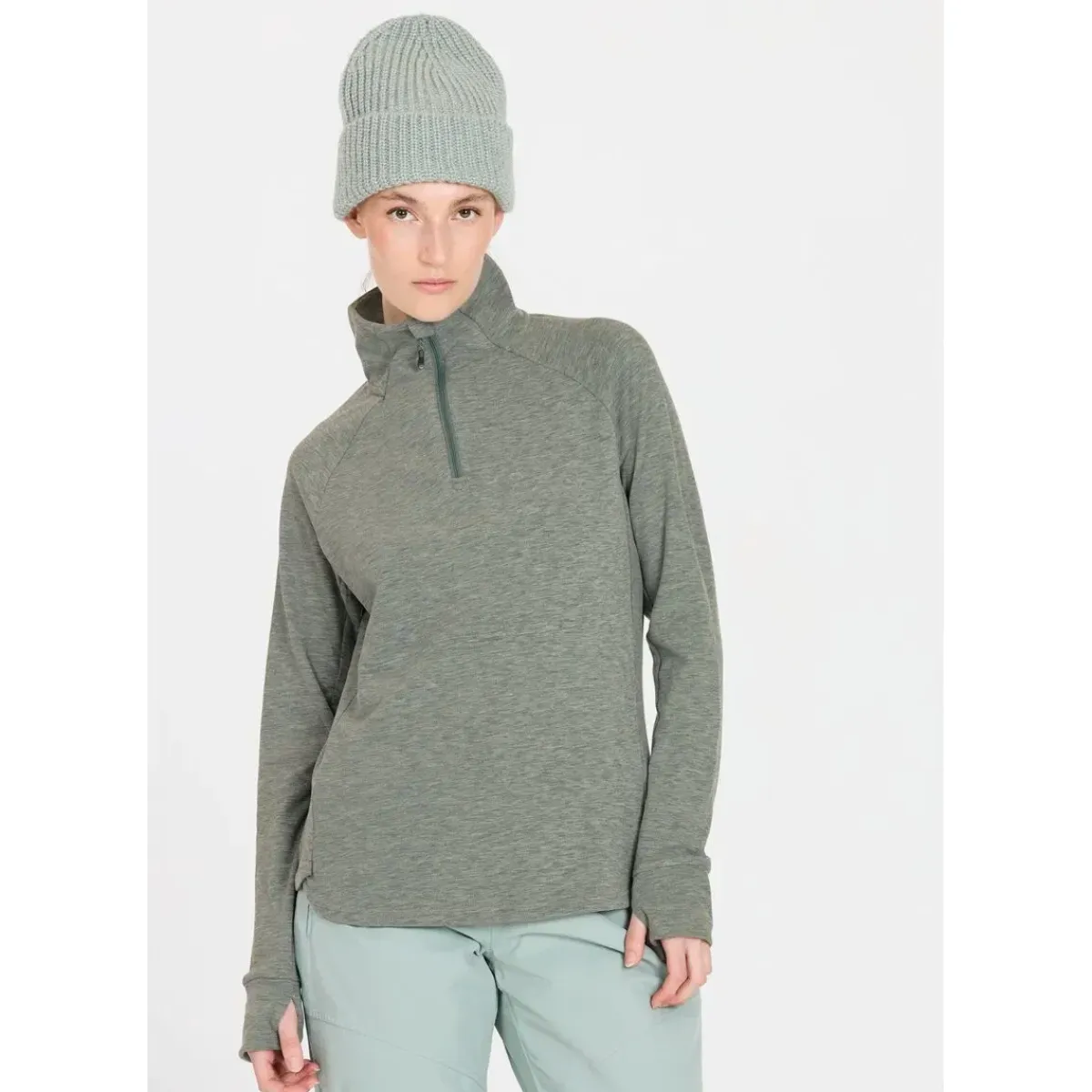 Whistler Beklædning|Skitøj-Kajsa Half-Zip Midlayer Dame