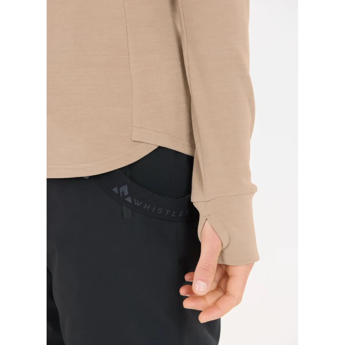 Whistler Beklædning|Outdoortøj-Kajsa Half-Zip Midlayer Dame