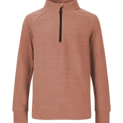 Whistler Beklædning|Vintertøj-Kajsa Jr. Half-Zip Midlayer Børn