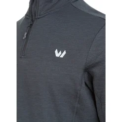 Whistler Vintertøj|Beklædning-Kalle Waffle Midlayer Herre  Black