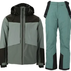 Whistler Skitøj|Skitøj-Kingland W-Pro 10.000 Skisæt Herre, balsam green