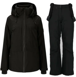 Whistler Skitøj|Skitøj-Kingland W-Pro 10.000 Skisæt Dame, black Black