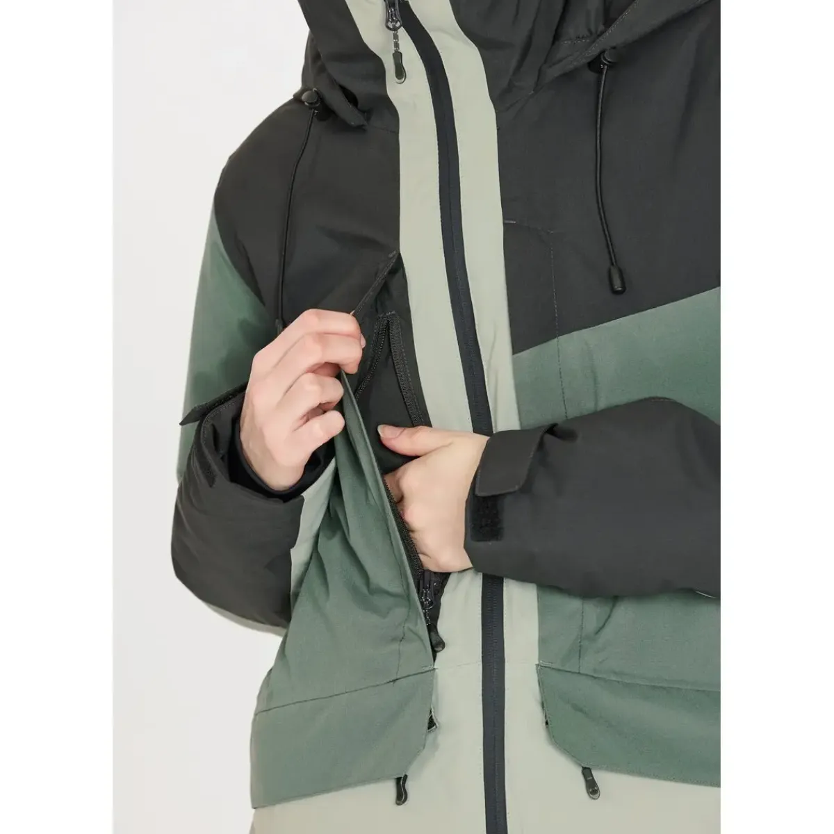 Whistler Skitøj|Vintertøj-Kingmann Vinter- og Skijakke Dame, balsam green