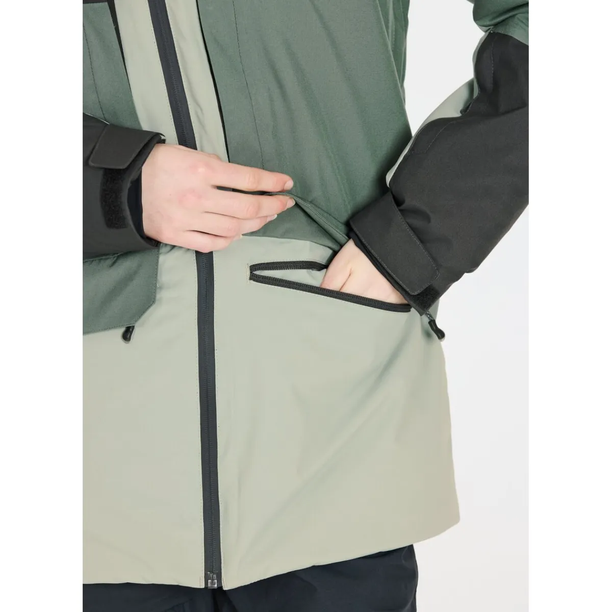 Whistler Skitøj|Vintertøj-Kingmann Vinter- og Skijakke Dame, balsam green