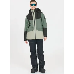 Whistler Skitøj|Vintertøj-Kingmann Vinter- og Skijakke Dame, balsam green